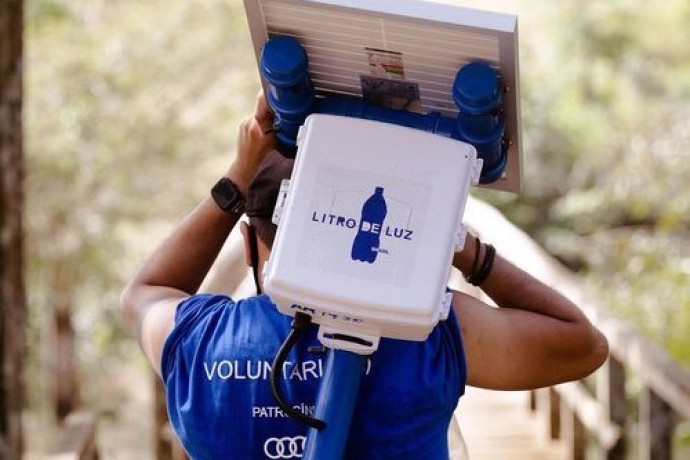 Audi e Litro de Luz anunciam nova ação