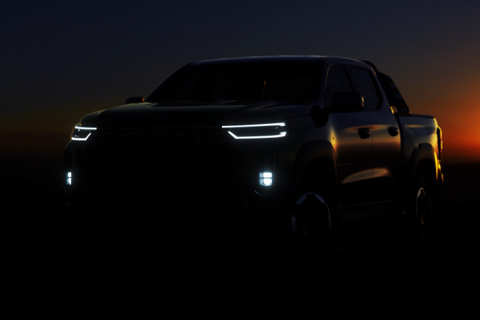 Ram antecipa primeiras imagens oficiais da nova Dakota