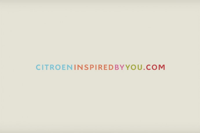 Citroën lança nova campanha institucional “Inspired by You”