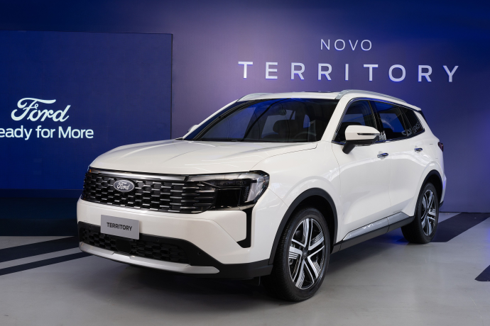 Ford faz exibição global do Novo Territory no Brasil