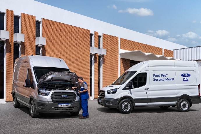 Novo Serviço Móvel da Ford leva a oficina até o cliente