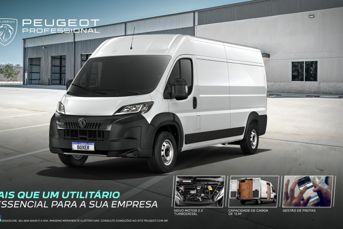 PEUGEOT APRESENTA NOVO BOXER 2026
