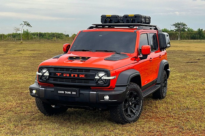 GWM apresenta linha de acessórios para o Tank 300