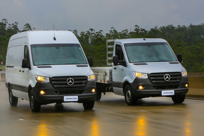 Mercedes-Benz lança linha Sprinter Street 317