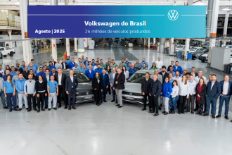 Volkswagen produz 26 milhões de veículos no Brasil