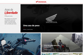 Moto Honda lança o blog "Asas da Liberdade"
