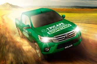 Toyota apresenta Hilux movida a biometano