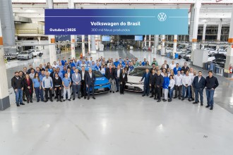 Volkswagen celebra 300 mil unidades do Nivus produzidas