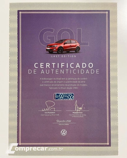 GOL 1.0 12V MPI Totalflex Last Edition