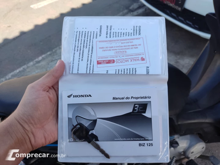 Biz 125 partida elétrica