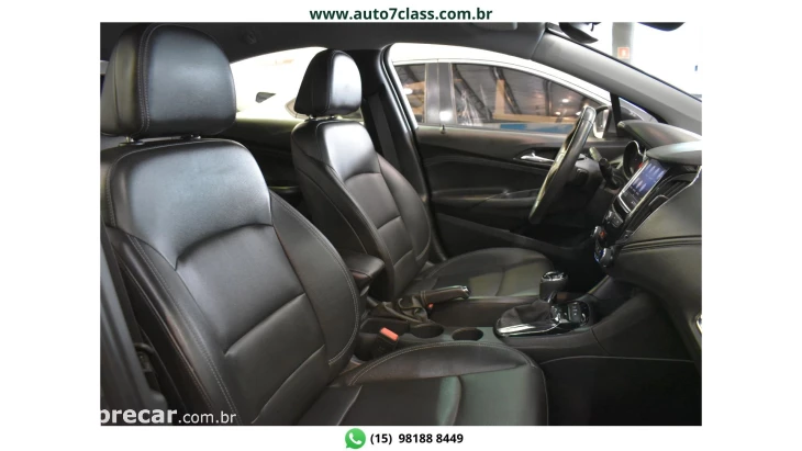 CRUZE SEDAN - 1.4 TURBO LTZ 16V 4P AUTOMÁTICO