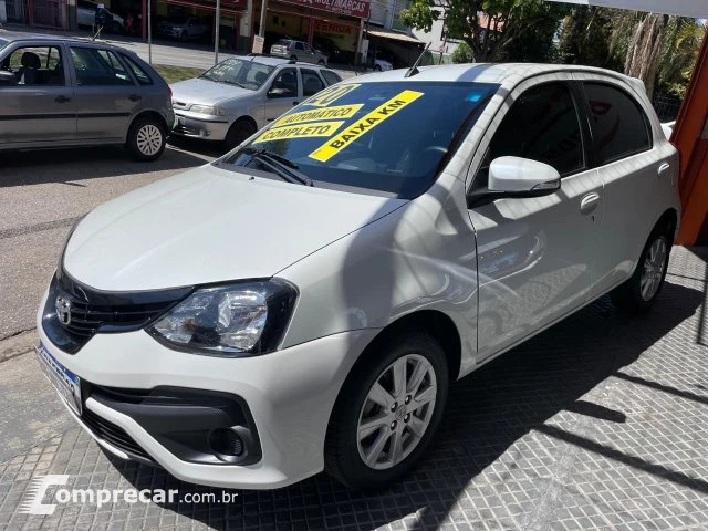 ETIOS HATCH - 1.5 X PLUS 16V 4P AUTOMÁTICO