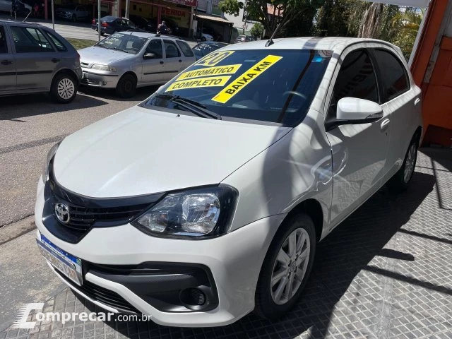 ETIOS HATCH - 1.5 X PLUS 16V 4P AUTOMÁTICO