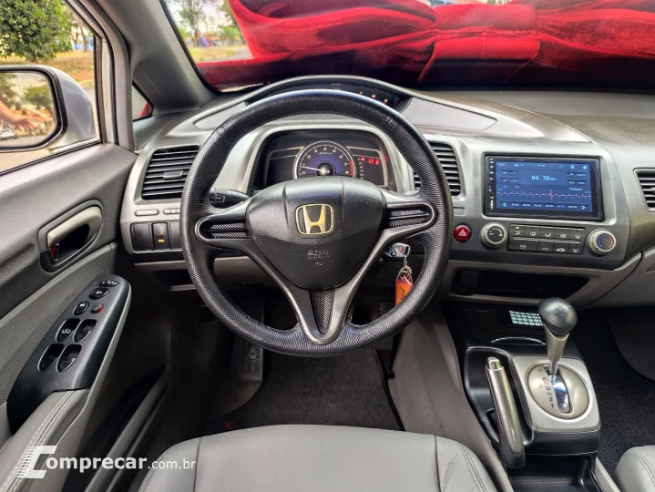 CIVIC 1.8 LXS 16V FLEX 4P AUTOMÁTICO