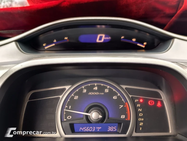 CIVIC 1.8 LXS 16V FLEX 4P AUTOMÁTICO