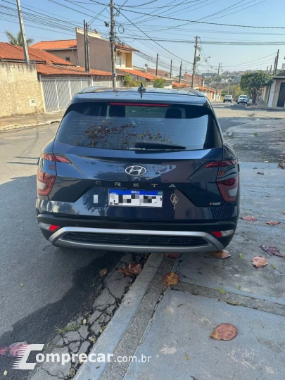 Creta 1.0 12V 4P FLEX TGDI TURBO PLATINUM AUTOMÁTICO