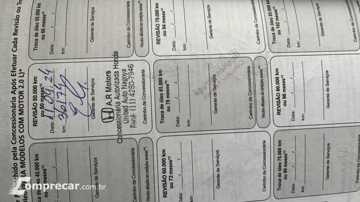 Civic Sedan EXL 2.0 Flex 16V Aut.4p