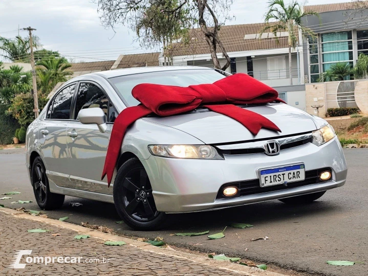 CIVIC 1.8 LXS 16V FLEX 4P AUTOMÁTICO