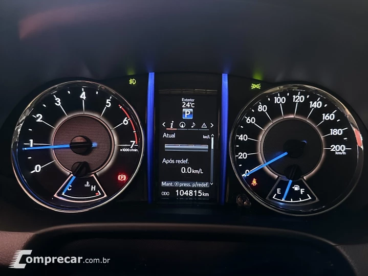 HILUX SW4 2.7 SRV 7 LUGARES 4X2 16V FLEX 4P AUTOMÁTICO