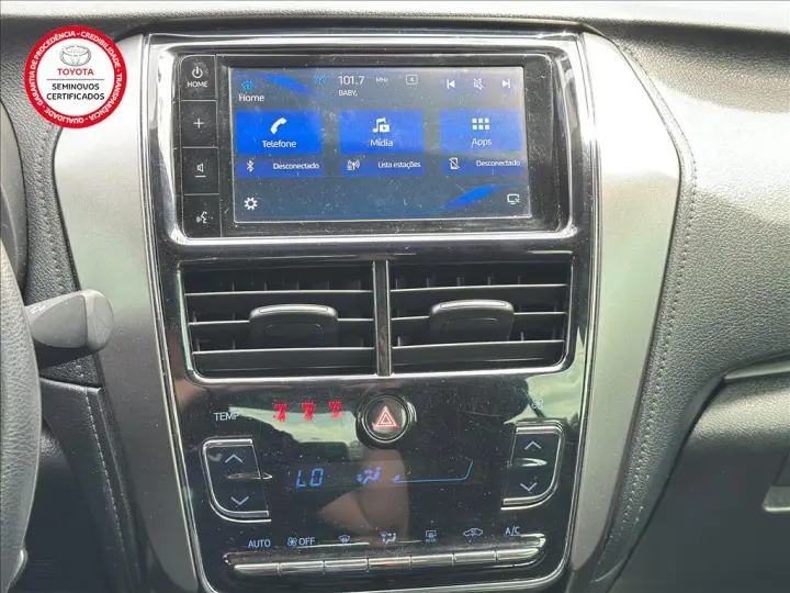 YARIS 1.5 16V FLEX SEDAN XL MULTIDRIVE