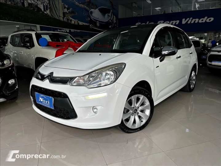 C3 1.6 EXCLUSIVE 16V FLEX 4P AUTOMÁTICO
