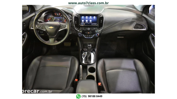 CRUZE SEDAN - 1.4 TURBO LTZ 16V 4P AUTOMÁTICO