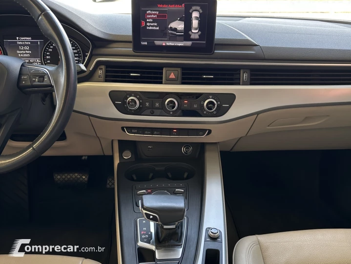 A4 2.0 TFSI GASOLINA PRESTIGE PLUS S TRONIC