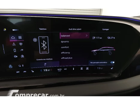 Q6 E-tron 100  KW ELÉTRICO PERFORMANCE BLACK QUATTRO