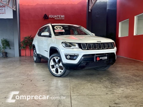 JEEP COMPASS 2.0 16V DIESEL LONGITUDE 4X4 AUTOMÁTICO 4 portas