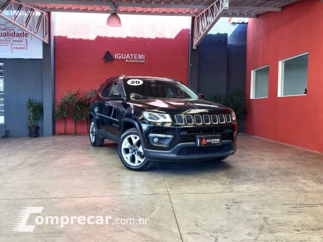 JEEP COMPASS 2.0 16V FLEX LONGITUDE AUTOMÁTICO 4 portas