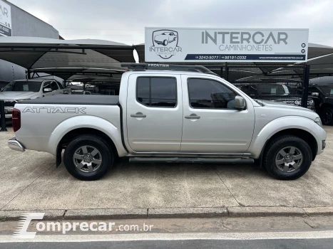 NISSAN FRONTIER 2.5 SV Attack 4X4 CD Turbo Eletronic A 4 portas