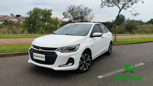 CHEVROLET ONIX 1.0 TURBO FLEX PLUS PREMIER AUTOMÁTICO 4 portas