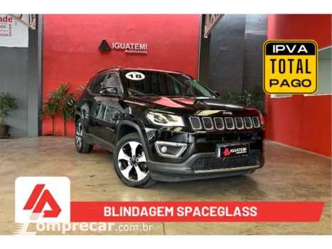 JEEP COMPASS 2.0 16V FLEX LONGITUDE AUTOMÁTICO 4 portas