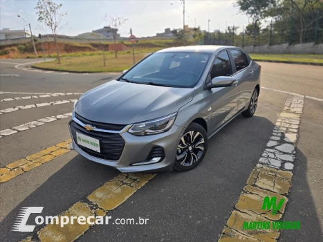 CHEVROLET ONIX 1.0 TURBO FLEX PLUS PREMIER AUTOMÁTICO 4 portas