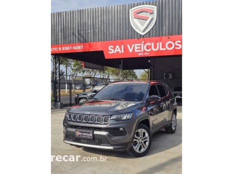 JEEP COMPASS 1.3 T270 TURBO FLEX LONGITUDE AT6 4 portas
