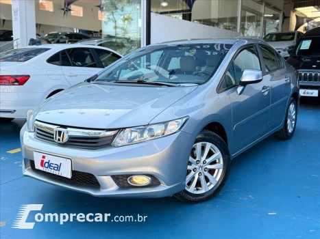 Honda CIVIC 1.8 LXS 16V FLEX 4P MANUAL 4 portas