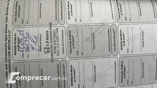 Civic Sedan EXL 2.0 Flex 16V Aut.4p