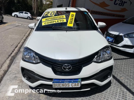 ETIOS HATCH - 1.5 X PLUS 16V 4P AUTOMÁTICO