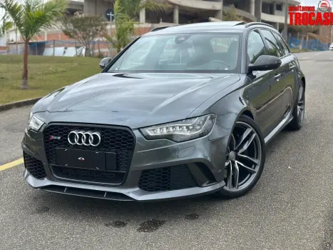 Audi RS6 4.0 AVANT V8 32V BI-TURBO GASOLINA 4P TIPTRONIC 4 portas