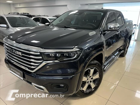 RAM RAMPAGE 2.0 TURBO DIESEL LARAMIE 4X4 AUTOMÁTICO 4 portas