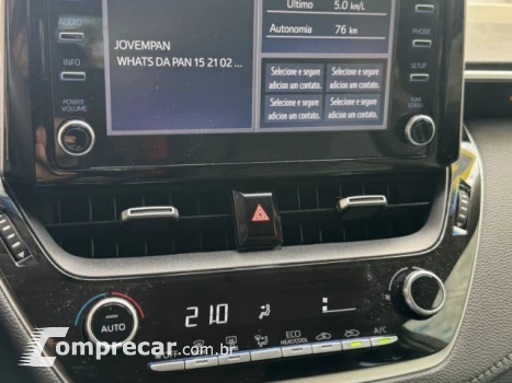 COROLLA - 2.0 XEI 16V 4P AUTOMÁTICO