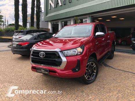 Toyota Hilux 2.8 D-4D Turbo Diesel Cd Srv 4X4 Automático 4 portas