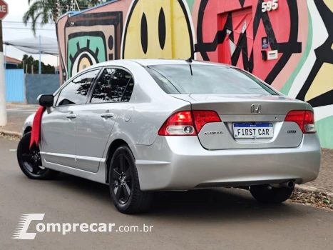 CIVIC 1.8 LXS 16V FLEX 4P AUTOMÁTICO