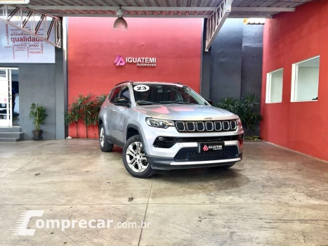 JEEP COMPASS 1.3 T270 TURBO FLEX LONGITUDE AT6 4 portas