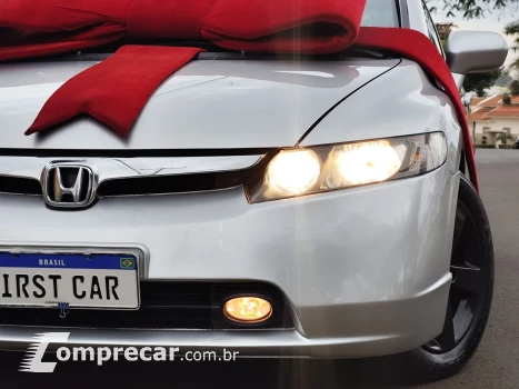 CIVIC 1.8 LXS 16V FLEX 4P AUTOMÁTICO