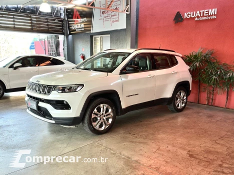 JEEP COMPASS 1.3 T270 TURBO FLEX LONGITUDE AT6 4 portas