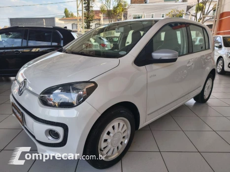 Volkswagen UP 1.0 12V RED BLACK WHITE FLEX 4 portas