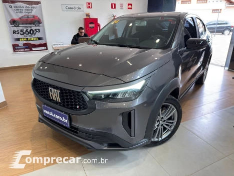 Fiat Fastback 1.0 12V 4P FLEX 200 TURBO AUTOMÁTICO CVT 4 portas